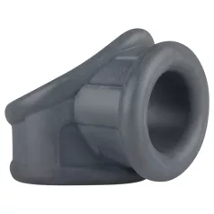Boners 2in1 - Penis Ring and Ball Stretcher (Grey)