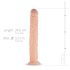 Real Fantasy Shawn - Lifelike Large Dildo - 35cm (Natural)