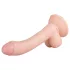 Real Fantasy Vince - Natural 19.5cm Dildo with Detailed Texture