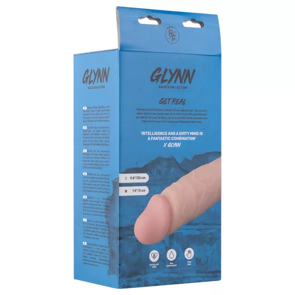 Real Fantasy Glynn - 25cm Lifelike Dildo (Natural)