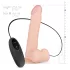 Real Fantasy Lewis - Rechargeable Lifelike Vibrator - 22cm (Natural)