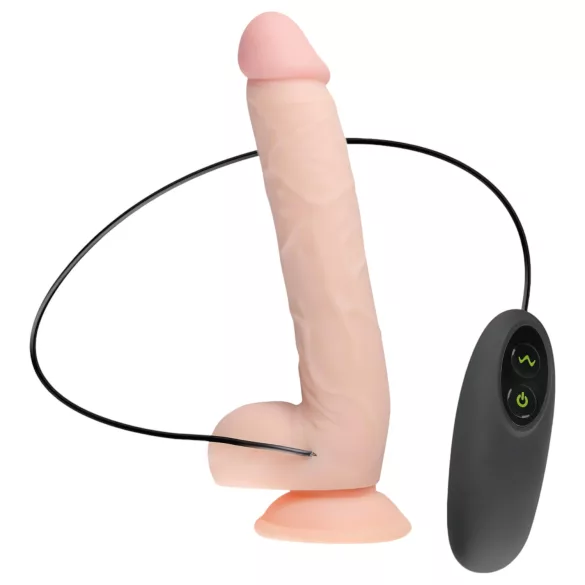 Real Fantasy Elvin - Rechargeable Lifelike Vibrator - 28cm (Natural)