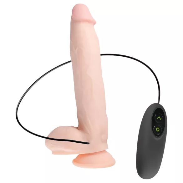 Real Fantasy Dwane - Rechargeable Lifelike Vibrator - 31cm (Natural)