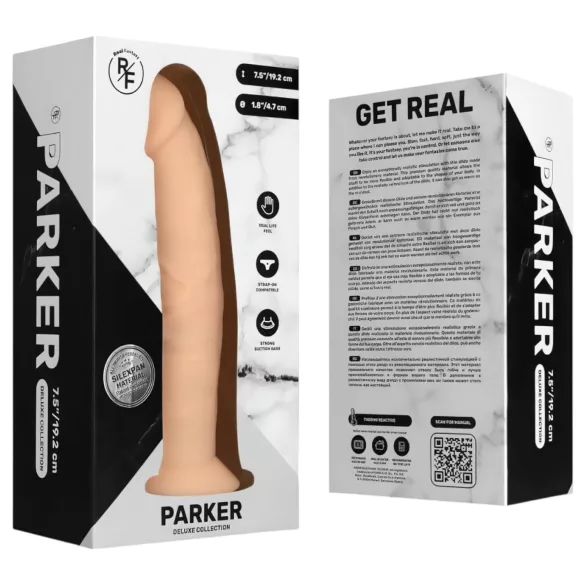 Real Fantasy Parker - Lifelike Dildo - 19cm (Natural)