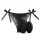 Sway No.3 - rechargeable, remote control, vibrating panties - black (S-L)