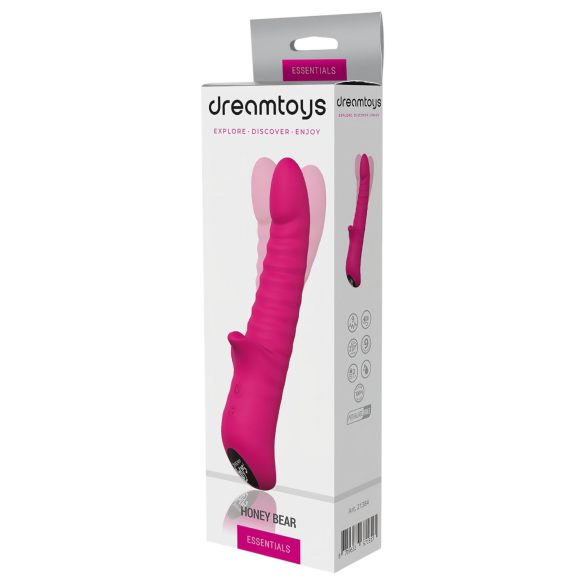 Essentials Honey Bear - Rotating Vibrator (Pink)