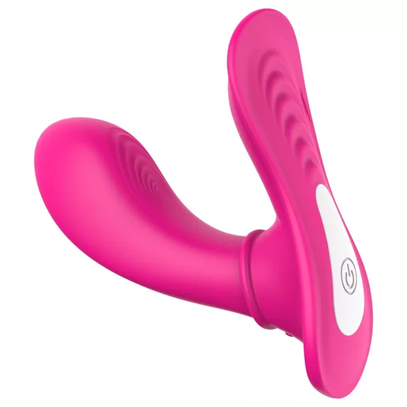 Dreamtoys Essentials - wearable G-spot stimulating panty vibrator (magenta)
