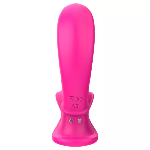 Dreamtoys Essentials - wearable G-spot stimulating panty vibrator (magenta)