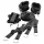 Dreamtoys Blaze - bed restraint bondage set (black)
