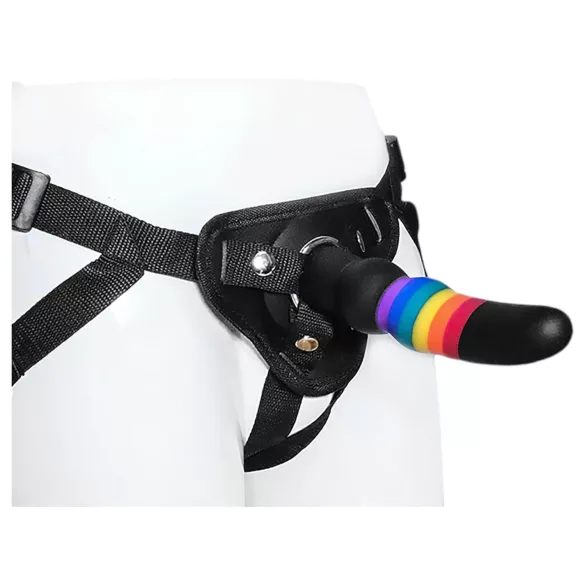 Colorful Love - Vibrant Strap-On Dildo