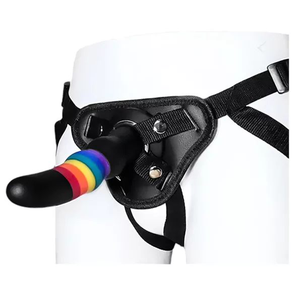 Colorful Love - Vibrant Strap-On Dildo