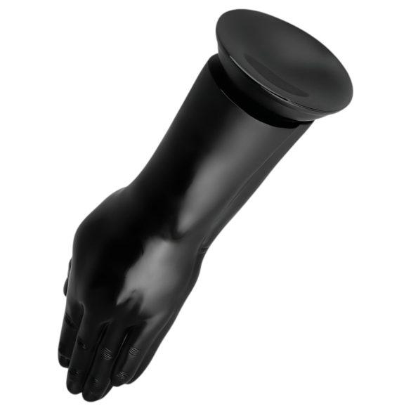 BUTTR Double Trouble - Suction Cup Fisting Dildo (Black)
