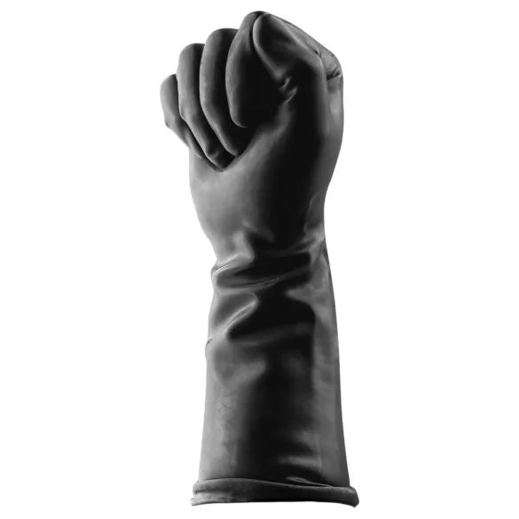 BUTTR Gauntlets - latex fisting gloves (black)