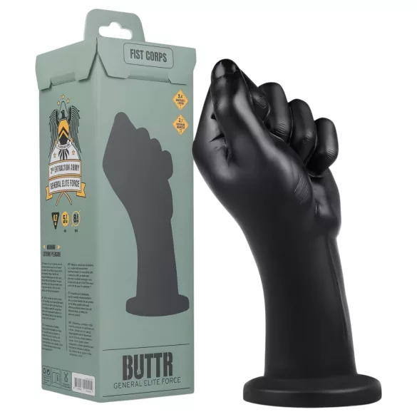 Fist Corps Buttr - Fisting Dildo (Black)