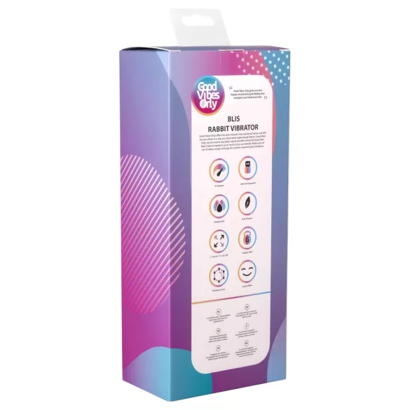 Good Vibes Only Blis Rabbit - Clitoral Arm Vibrator (Turquoise)