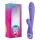 Good Vibes Only Fane Rabbit - Vibrator with Clitoral Arm (Purple)