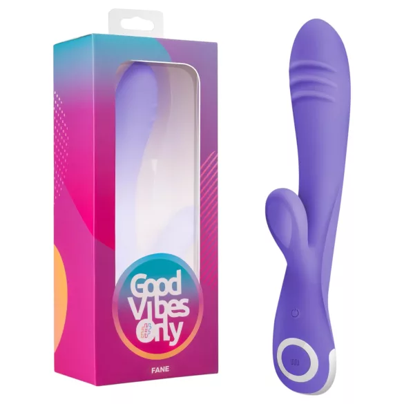 Good Vibes Only Fane Rabbit - Vibrator with Clitoral Arm (Purple)