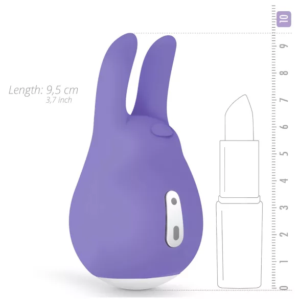 Good Vibes Tedy - Rechargeable Bunny Rabbit Vibrator (Purple)