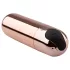 Rosy Gold Bullet - Rechargeable Mini Vibrator (Rose Gold)