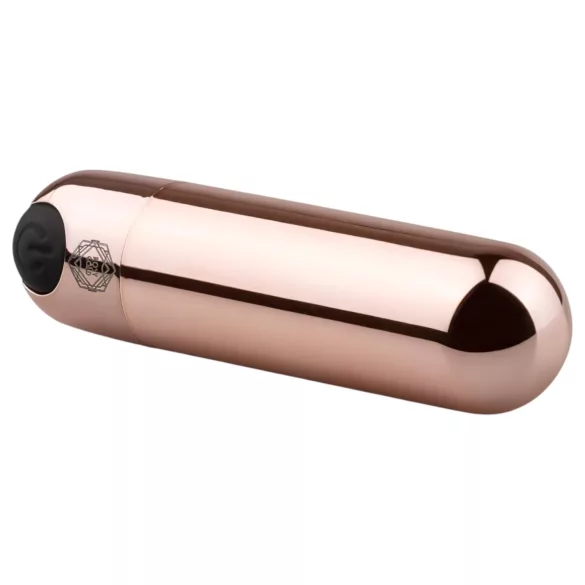 Rosy Gold Bullet - Rechargeable Mini Vibrator (Rose Gold)