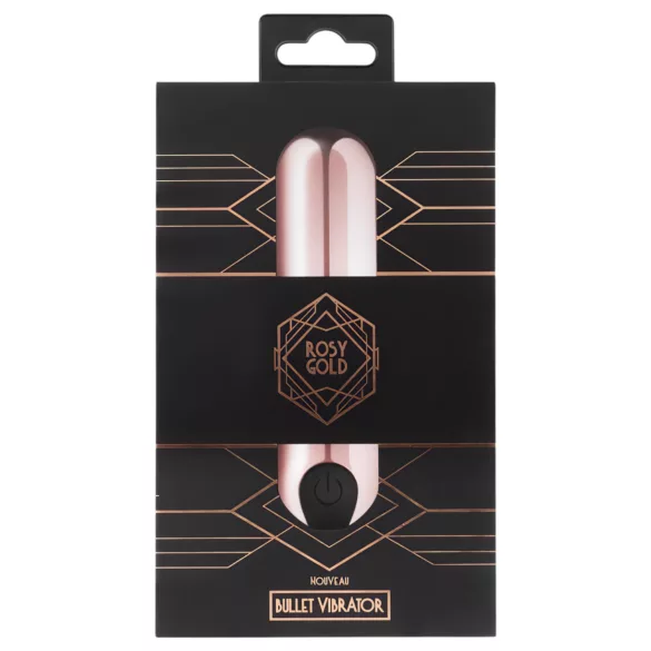 Rosy Gold Bullet - Rechargeable Mini Vibrator (Rose Gold)