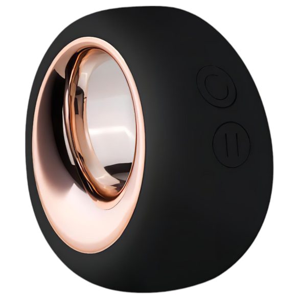 Pantyrebel - Rechargeable Lace Vibrating Thong with Radio Control - Black (S-L)