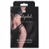 Pantyrebel - rechargeable, remote-controlled vibrating black knickers (S-L)