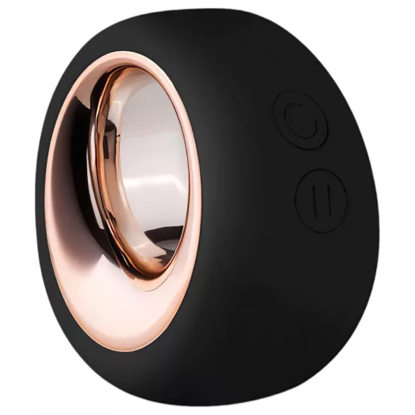 Pantyrebel - rechargeable, remote-controlled vibrating black knickers (S-L)