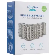 Easytoys Penis Sleeve Set - Gray (6 Pieces)