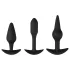 EasyToys Pleasure Kit - Varied Anal Plug Set (Black)