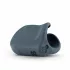 Boners - Rechargeable Vibrating Open Masturbator (Gray)