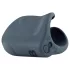 Boners - Rechargeable Vibrating Open Masturbator (Gray)