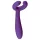 Easytoys Couple - Rechargeable, Waterproof Couple's Vibrator (Purple)