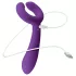 Easytoys Couple - Rechargeable, Waterproof Couple's Vibrator (Purple)