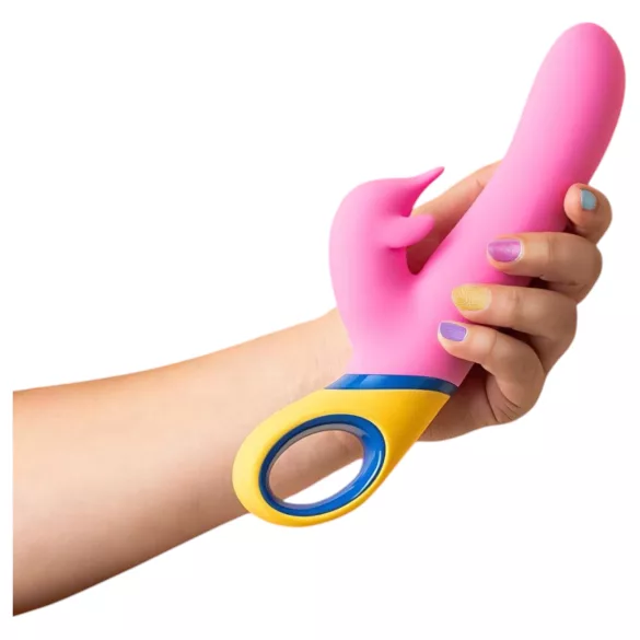 PMV20 Copy Dolphin - Rotating G-Spot & Clitoral Vibrator (Pink)