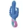 PMV20 Vice Double - Rotating Triple-Arm Vibrator (Blue)