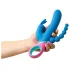 PMV20 Vice Double - Rotating Triple-Arm Vibrator (Blue)