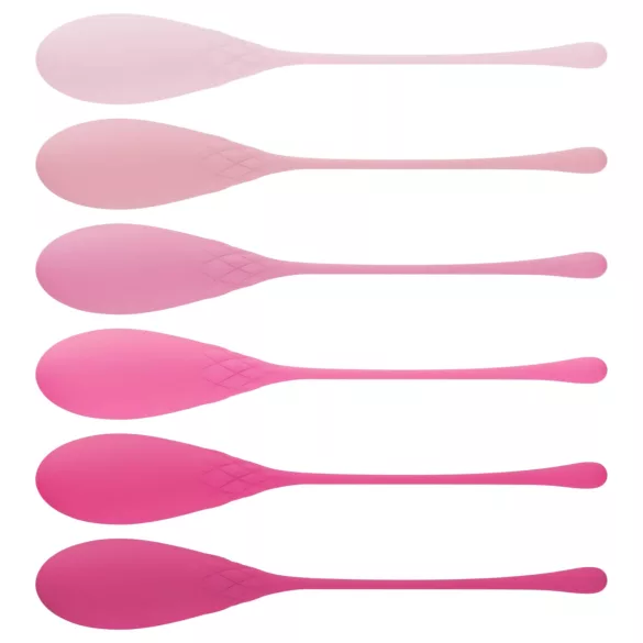 Teazers - 6-Piece Kegel Balls Set (Pink)