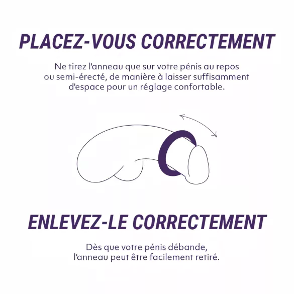 Boners - Rechargeable, Waterproof Vibrating Cock Ring (Grey)