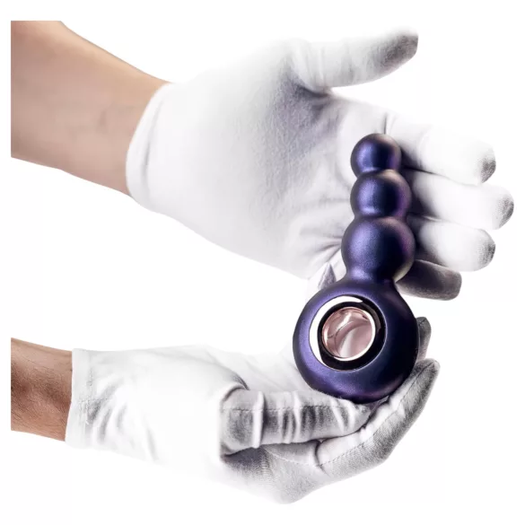 Hueman Outer Space - Rechargeable Pearl Anal Vibrator (Purple)