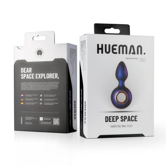 Hueman Deep Space - Rechargeable Anal Vibrator (Purple)