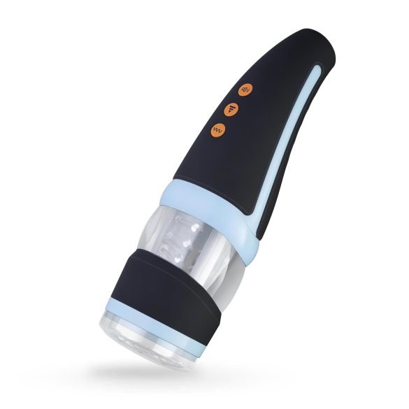 CRUIZR CP02 - Rotating Vibrating Masturbator (Black)