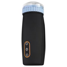   CRUIZR CM05 - Rechargeable Thrusting & Suction Male Toy (Black-Blue)