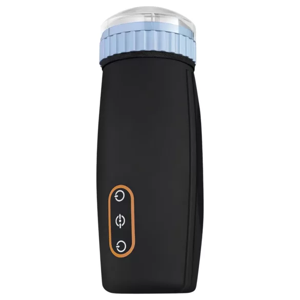 CRUIZR CM05 - Rechargeable Thrusting & Suction Male Toy (Black-Blue)