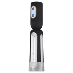   CRUIZR CS08 - Rechargeable Automatic Penis Pump (Black-Clear)