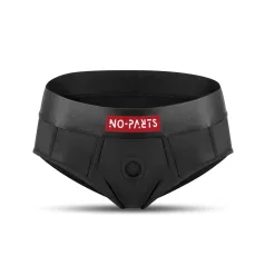 No-Parts Robin - Clip-On Briefs (Black) - L