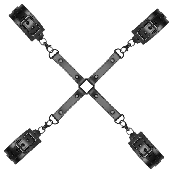 Bedroom Fantasies - Black Restraint Cross
