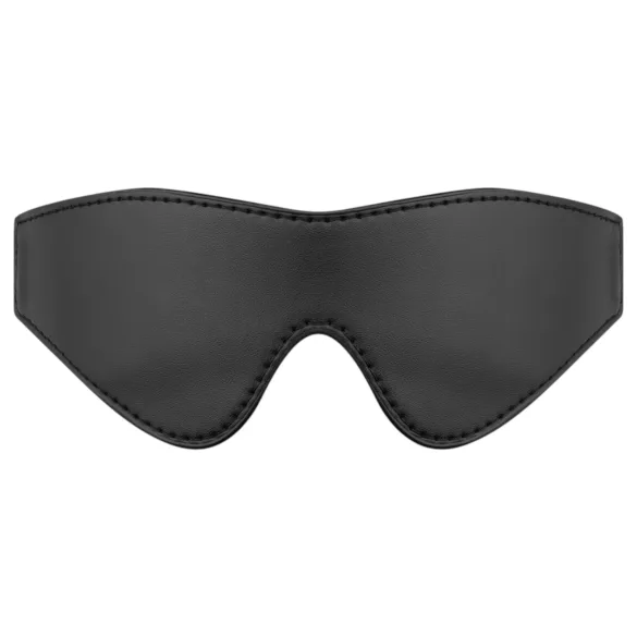 Bedroom Fantasies - Black Leather-Look Eye Mask