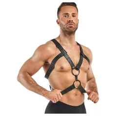 Rocco Bedroom Fantasies - Black Body Harness Top (S-XL)