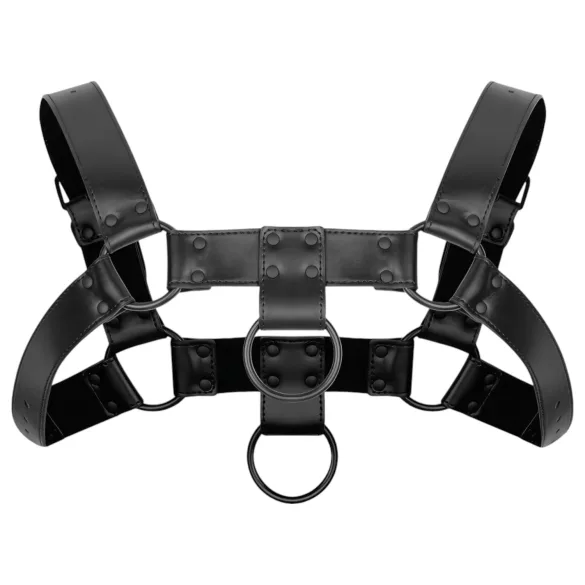 Bedroom Fantasies Bruno - Black Body Harness Top (Sizes S-XL)